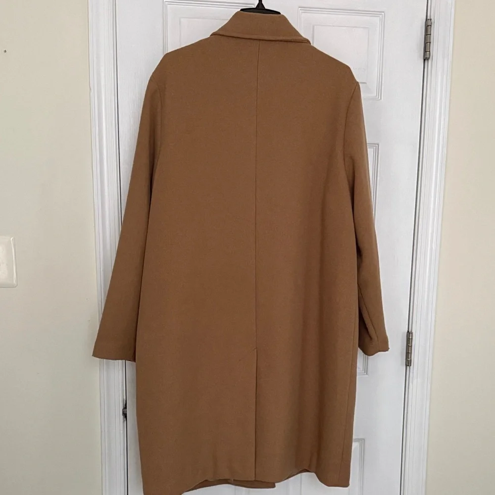 XL Abercrombie & Fitch Women's Wool-Blend Tailored Topcoat - Picture 4 of 7